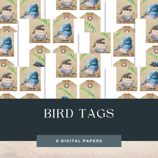 Four Bird Tags
