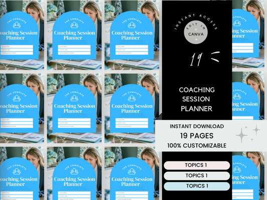 Coaching Session Planner