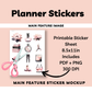 Pilates Digital Sticker Sheets