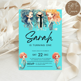 1st Birthday Invitation