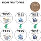 60th Birthday Cupcake Toppers Girl