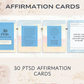 30 PTSD Affirmation Cards