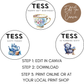 60th Birthday Cupcake Toppers Girl