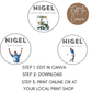 60th Birthday Cupcake Toppers Man