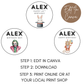 40th Birthday Cupcake Toppers Man