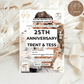 25th Anniversary Invitation