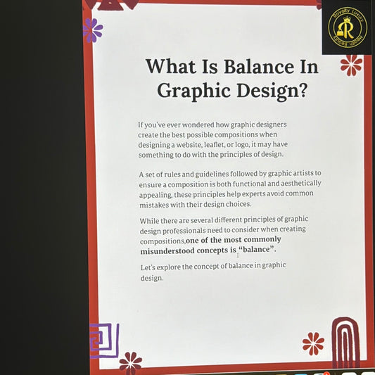 What Is Balance In Graphic Design?