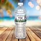 70th Birthday Water Bottle Label