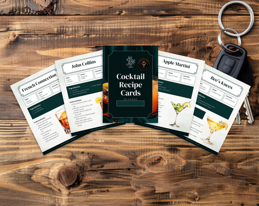 Cocktail Recipe Cards