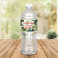 Christmas Party Water Bottle Label
