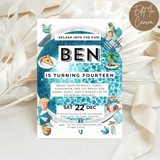 14th Birthday Invitation
