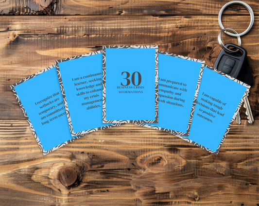 Business Crisis Affirmation Cards