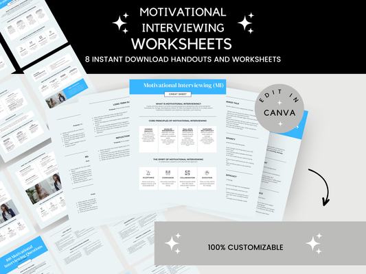 Motivational Interviewing Cheat Sheet