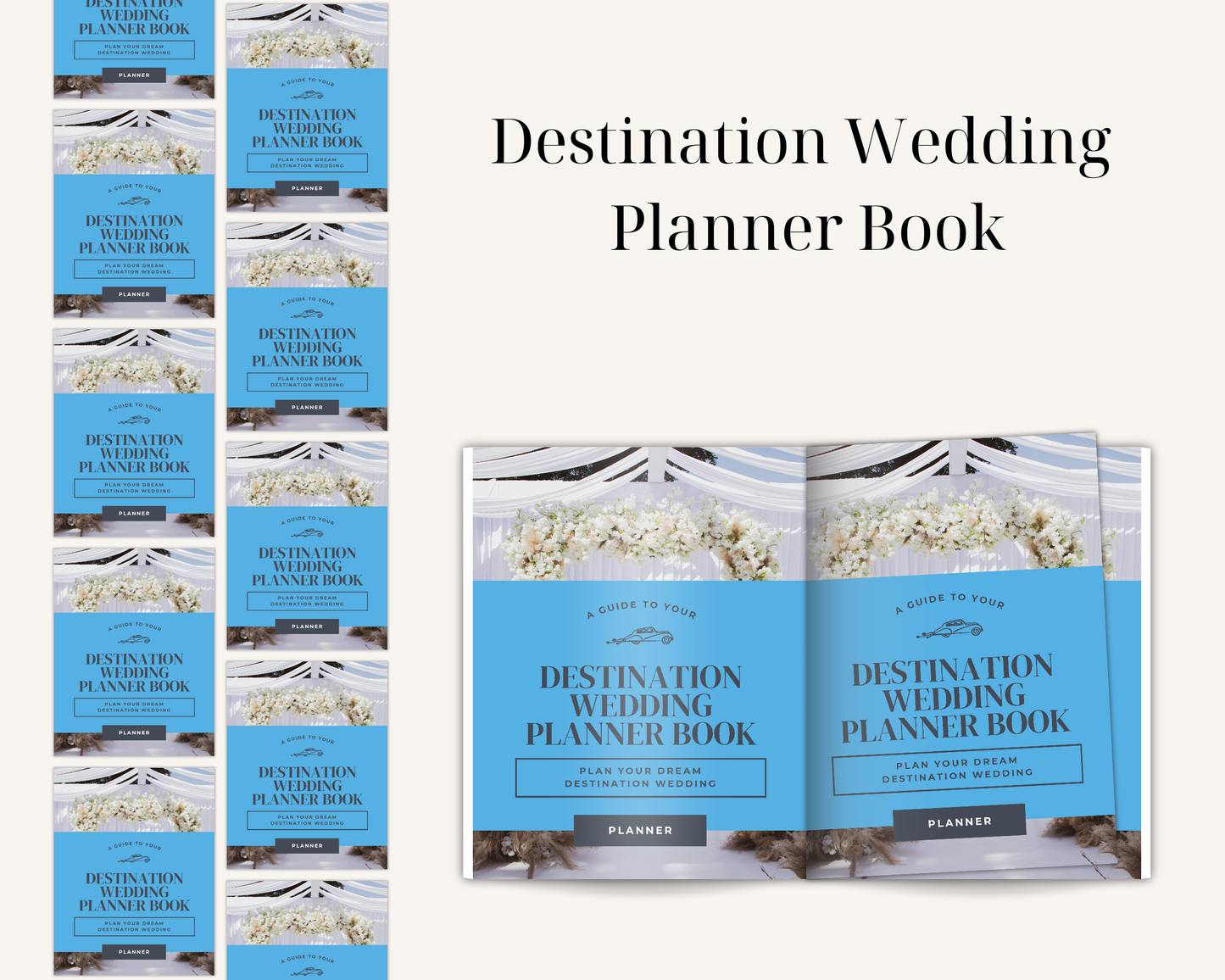 Destination Wedding Planner Book
