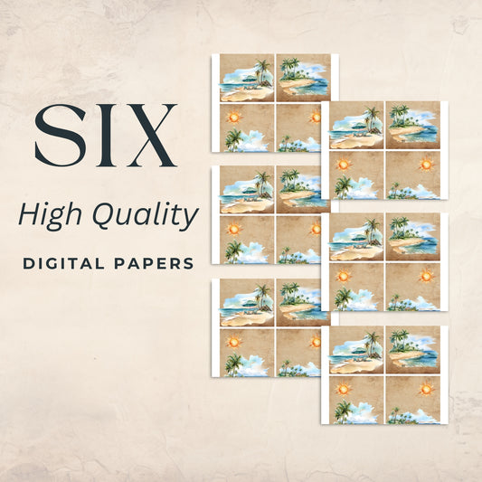 Beach Cards Portrait