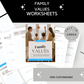 Family Values Worksheet