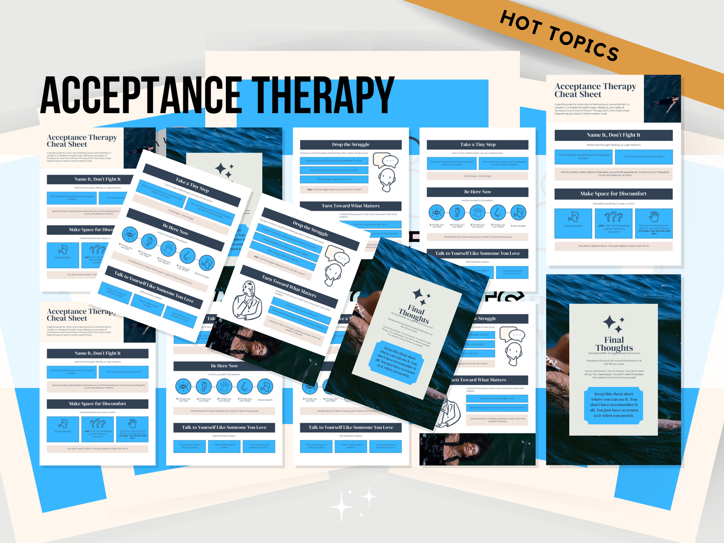 Acceptance Therapy Cheat Sheet