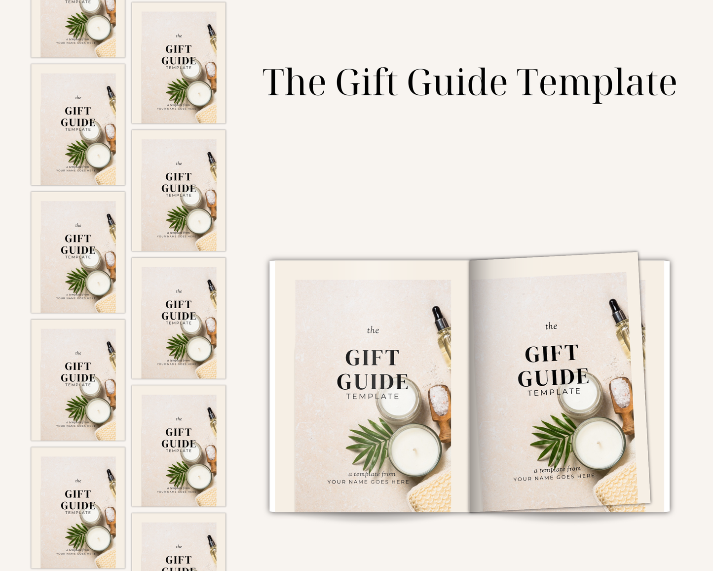 The Gift Guide Template