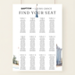 Baptism Seating Chart
