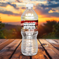 80th Birthday Water Bottle Label Male