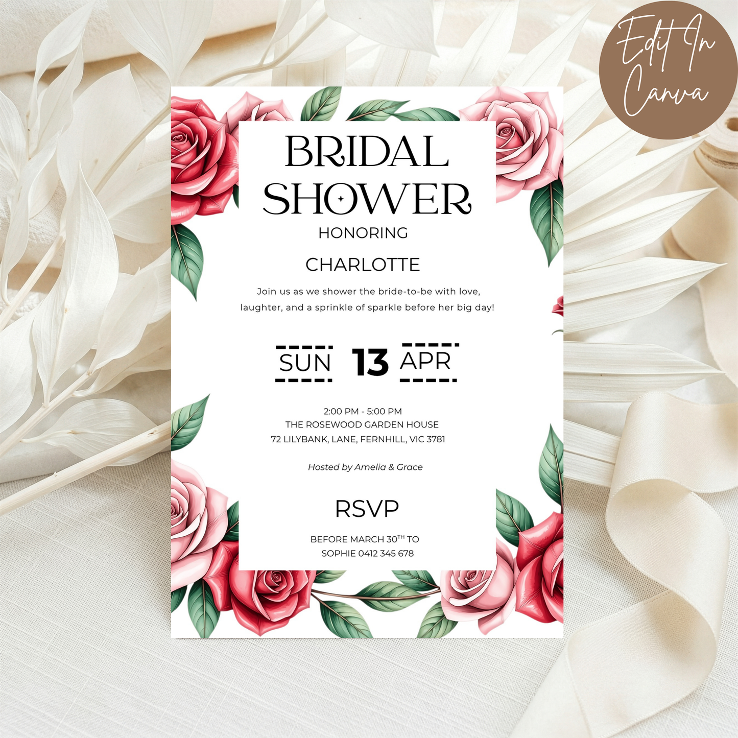 Bridal Shower Invitation