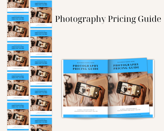 Photography Pricing Guide