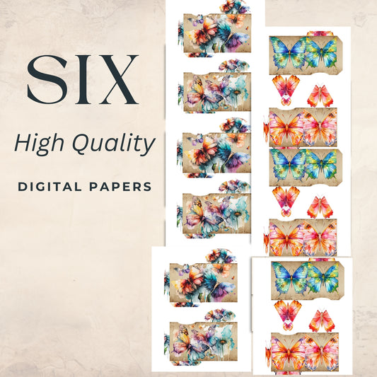 Mini Butterflies Envelopes