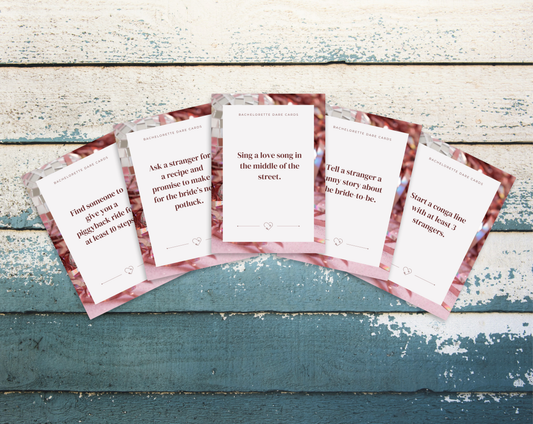 Bachelorette Dare Affirmation Cards