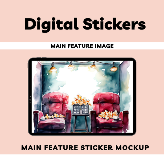 Date Night Digital Sticker Sheets