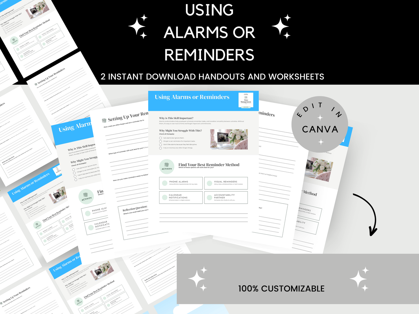 Using Alarms or Reminders