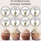St Patrick's Day Cupcake Toppers