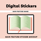 Digital Homeschool Planner Sticker Sheet