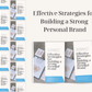 Effective Strategies for Building a Strong Personal Brand