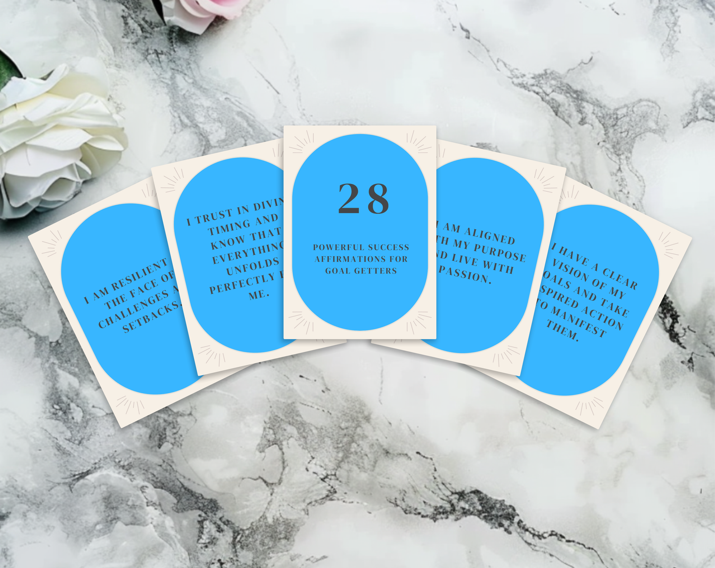 28 Goal Getter Affirmation Cards