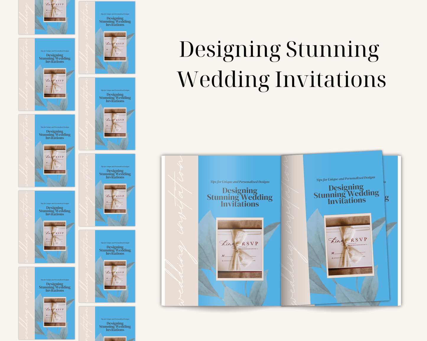 Designing Stunning Wedding Invitations