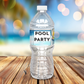 Pool Party Water Bottle Label