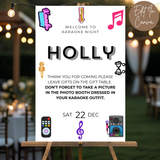 15th Birthday Welcome Sign