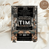 16th Birthday Invitation Male