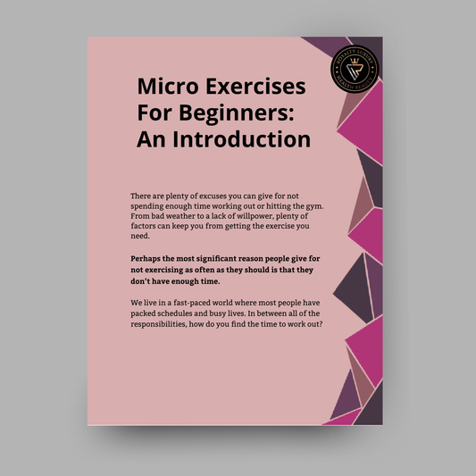 Micro Exercises For Beginners: An Introduction