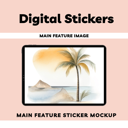 Seasonal Digital Sticker Sheets