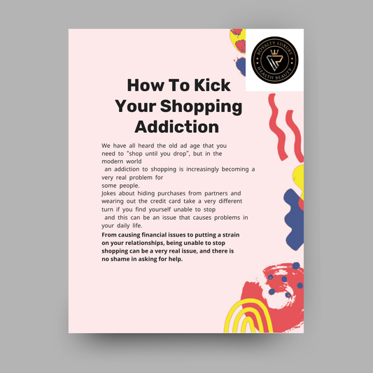 How To Kick Your Shopping Addiction