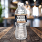 50th Birthday Water Bottle Label Male