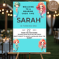 1st Birthday Welcome Sign