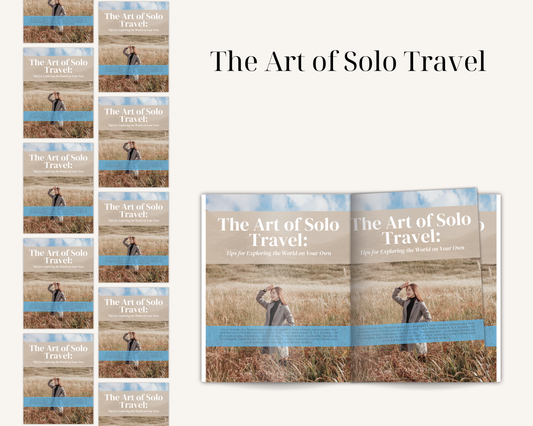 The Art of Solo Travel
