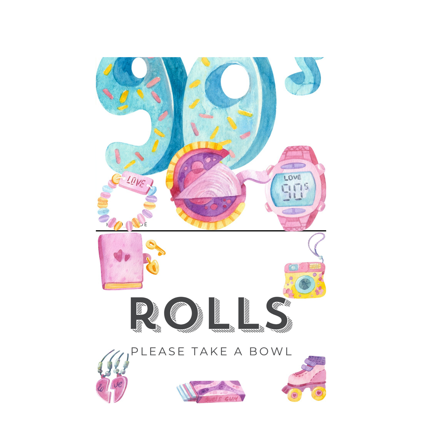 14th Birthday Food Labels