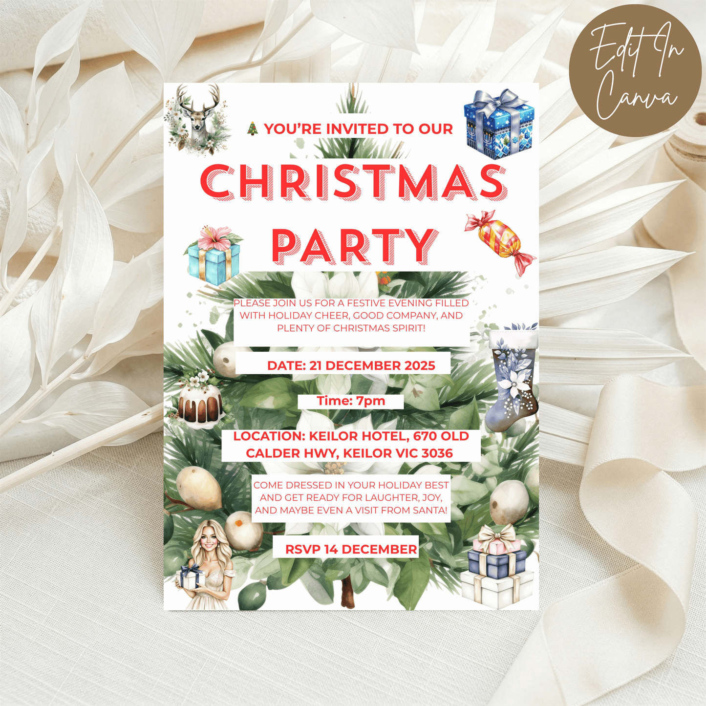 Christmas Party Invitation