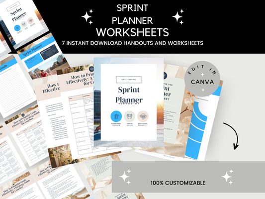 Sprint Planner Worksheets