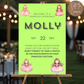5th Birthday Welcome Sign