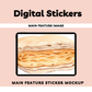 Bakery Digital Sticker Sheets