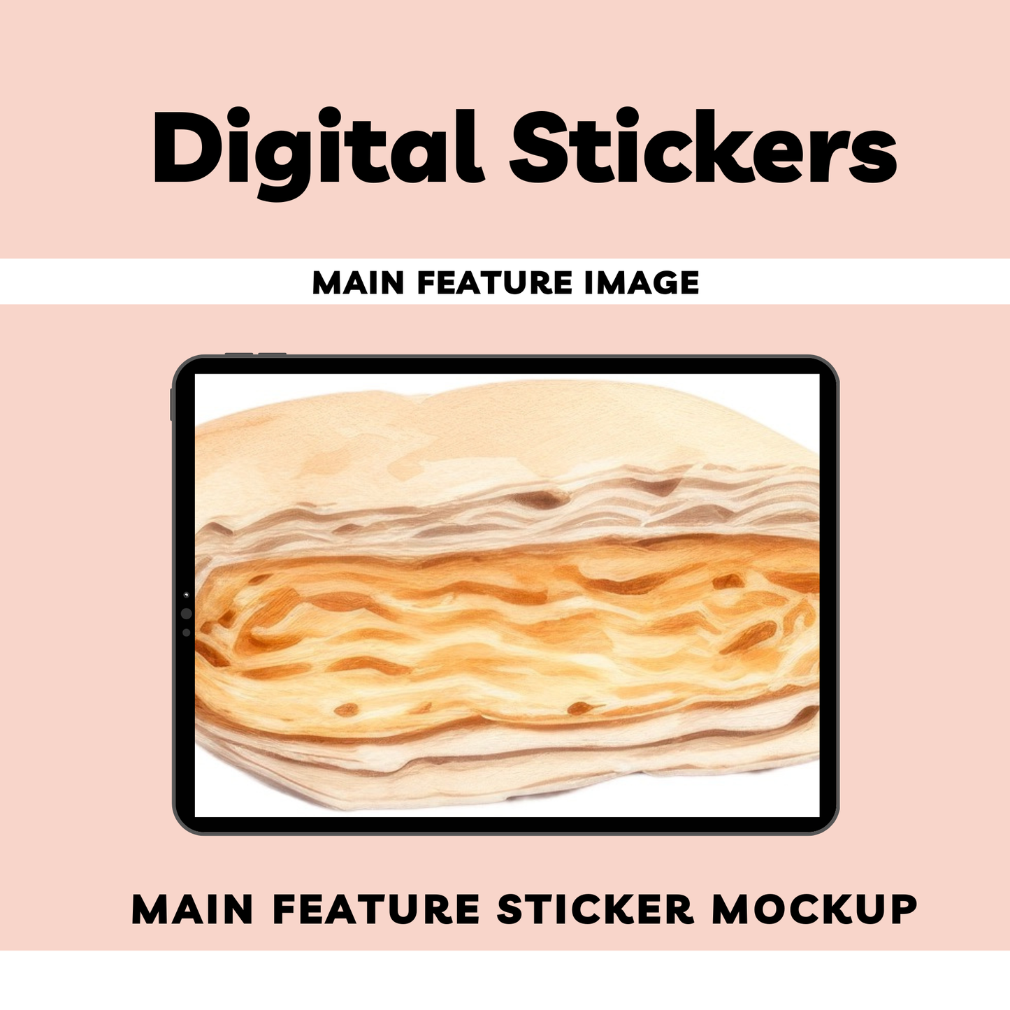 Bakery Digital Sticker Sheets